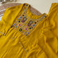 Russian silk suit with scalloped dupatta-3939