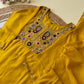 Russian silk suit with scalloped dupatta-3939