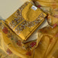 Premium tissue with organza dupatta