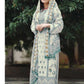 Fully embroidered suit with dupatta option-3408 B