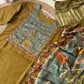 Russian silk suit with gajji silk woven dupatta-14