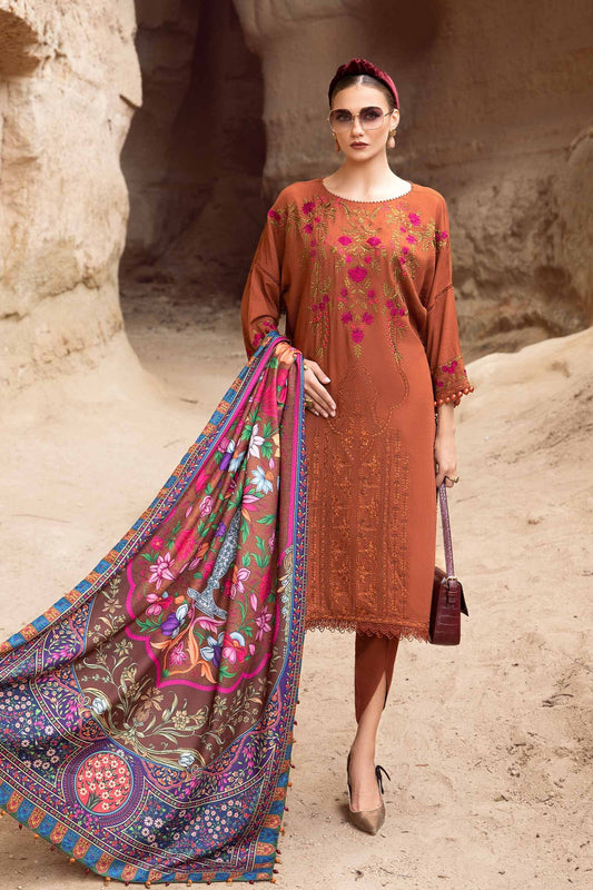 Rayon embroidered casual wear-3360