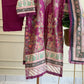 Khaadi Heritage Embroidered Lawn Suit – 3-Piece Premium Collection pink