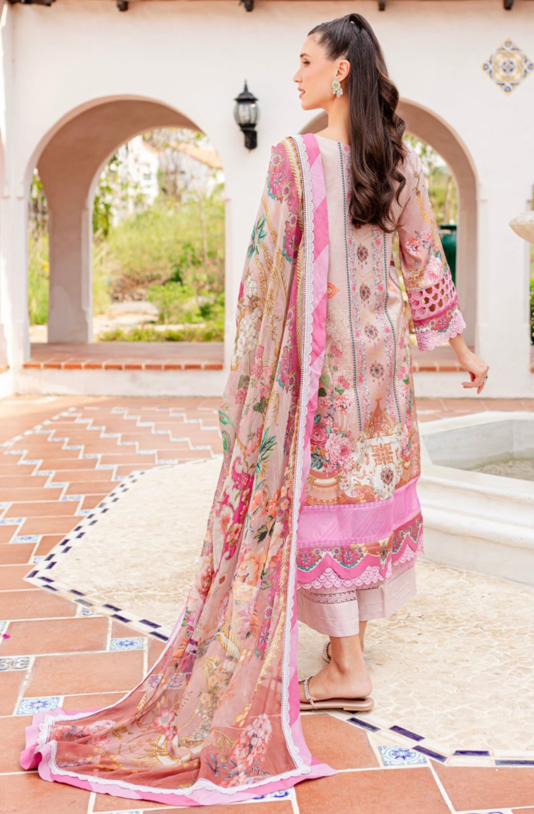 Trendy Jade Lawn Suit-J8