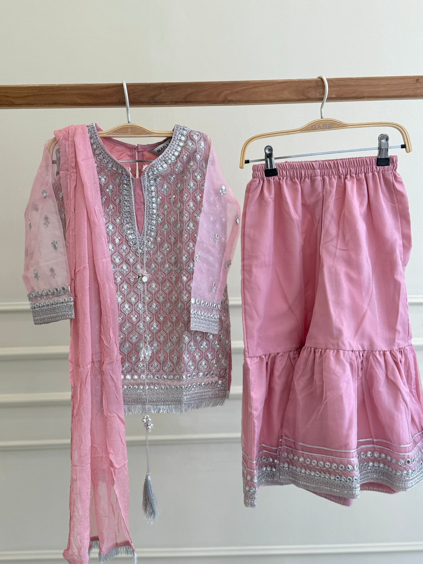 Kids party wear -ready to wear MKS-W23-23-PINK