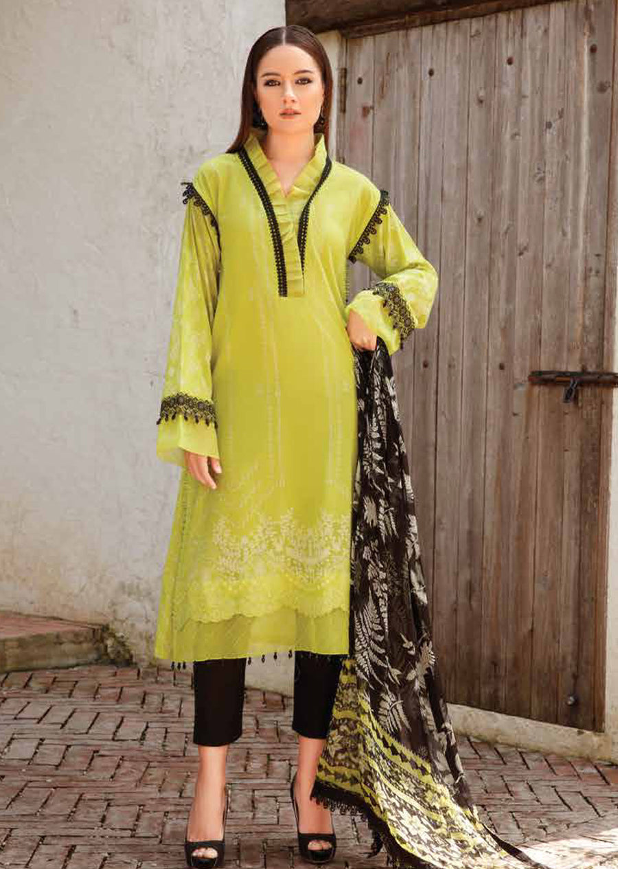 Co-ord suit with chiffon dupatta-basics 3236