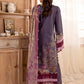 Embroidered lawn with lawn dupatta-2