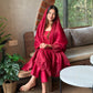 Cotton embroidered suit with cota Dupatta-Red