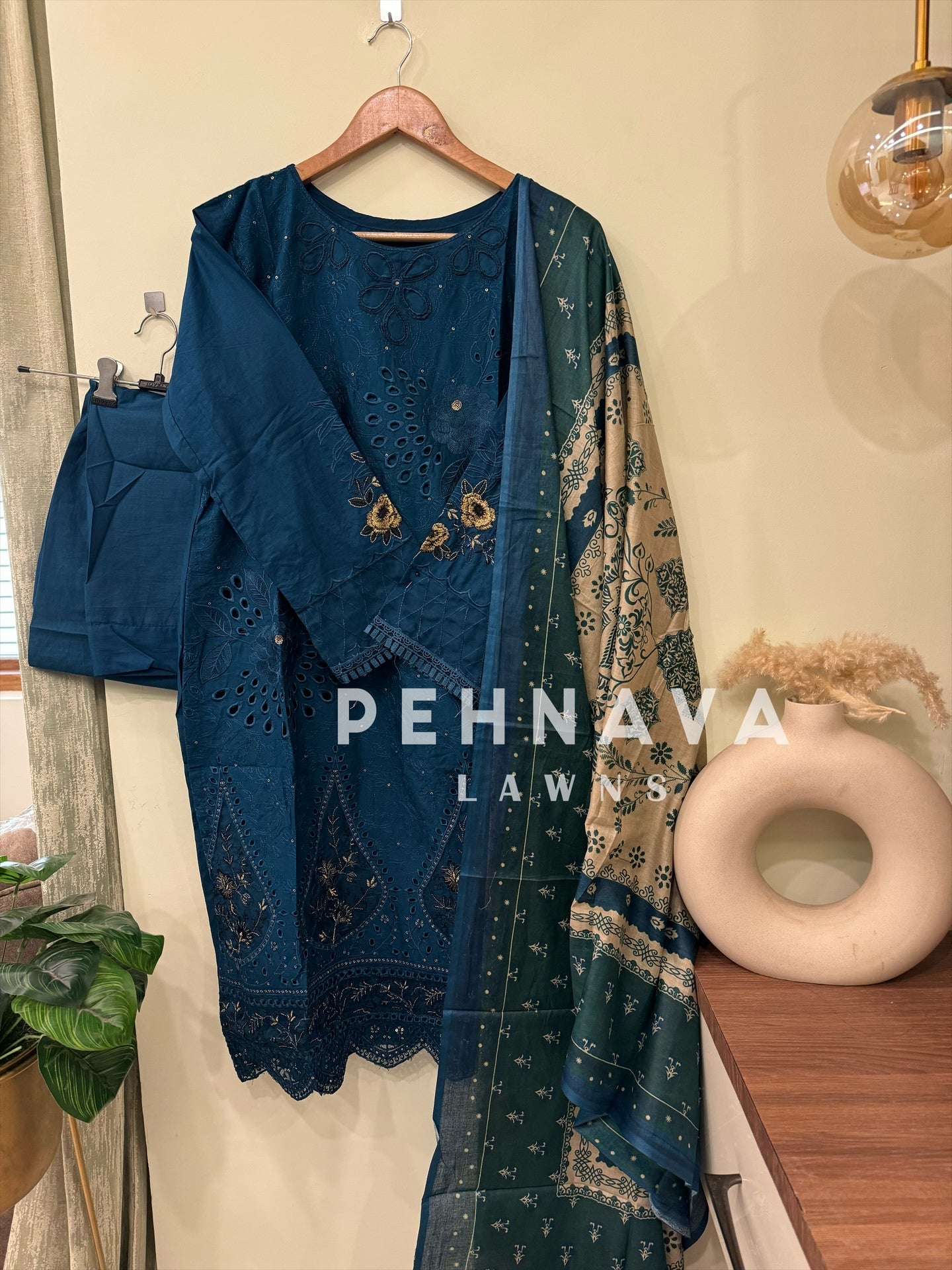 Paki  embroidered suit -cs(color options available )