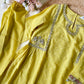 Kids party wear -ready to wear MKD-EF24-16-YELLOW