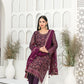 Georgette embroidered party wear-1585