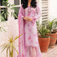 comfy cotton co-od suit with chiffon dupatta-3473