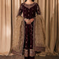 Embroidered velvette suit-1458