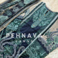 Pakistani printed suit AZ navy 2161