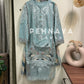 Paki  embroidered suit -cs