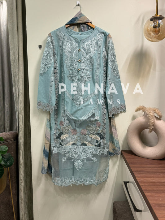 Paki  embroidered suit -cs