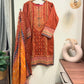 Embroidered pure lawn suit