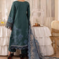 Embroidered lawn with lawn dupatta-7