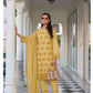 Embroidered suit with embroidered chiffon dupatta-1001