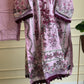 Khaadi Classic Embroidered Lawn Suit –pink size Xl