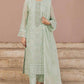 Luxurious Embellished Chiffon Suit D5