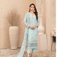 Pure chiffon embroidered semi stitch-06