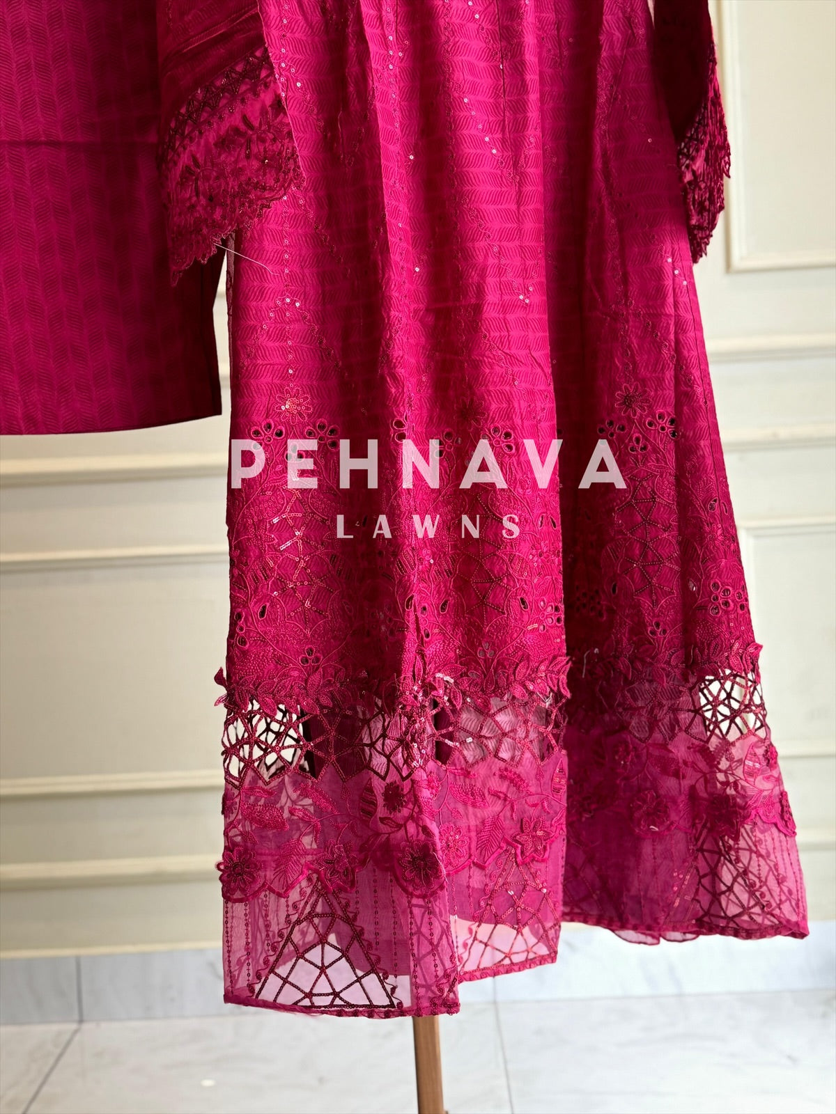 Pure Lawn Embroidered Suit-6