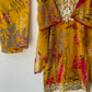 Printed casual suit with chiffon dupatta-fr yellow