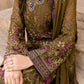 Luxurious Embellished Chiffon Suit D6