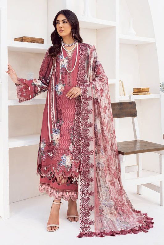 Dupatta embroidered suit-3376