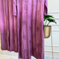 Authentic chikankaari embroidered suit-purple ombre