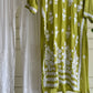 Authentic chikankaari embroidered suit-Lime green