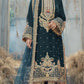 Embroidered velvette suit -1208