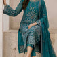 Luxurious Embellished Chiffon Suit D2